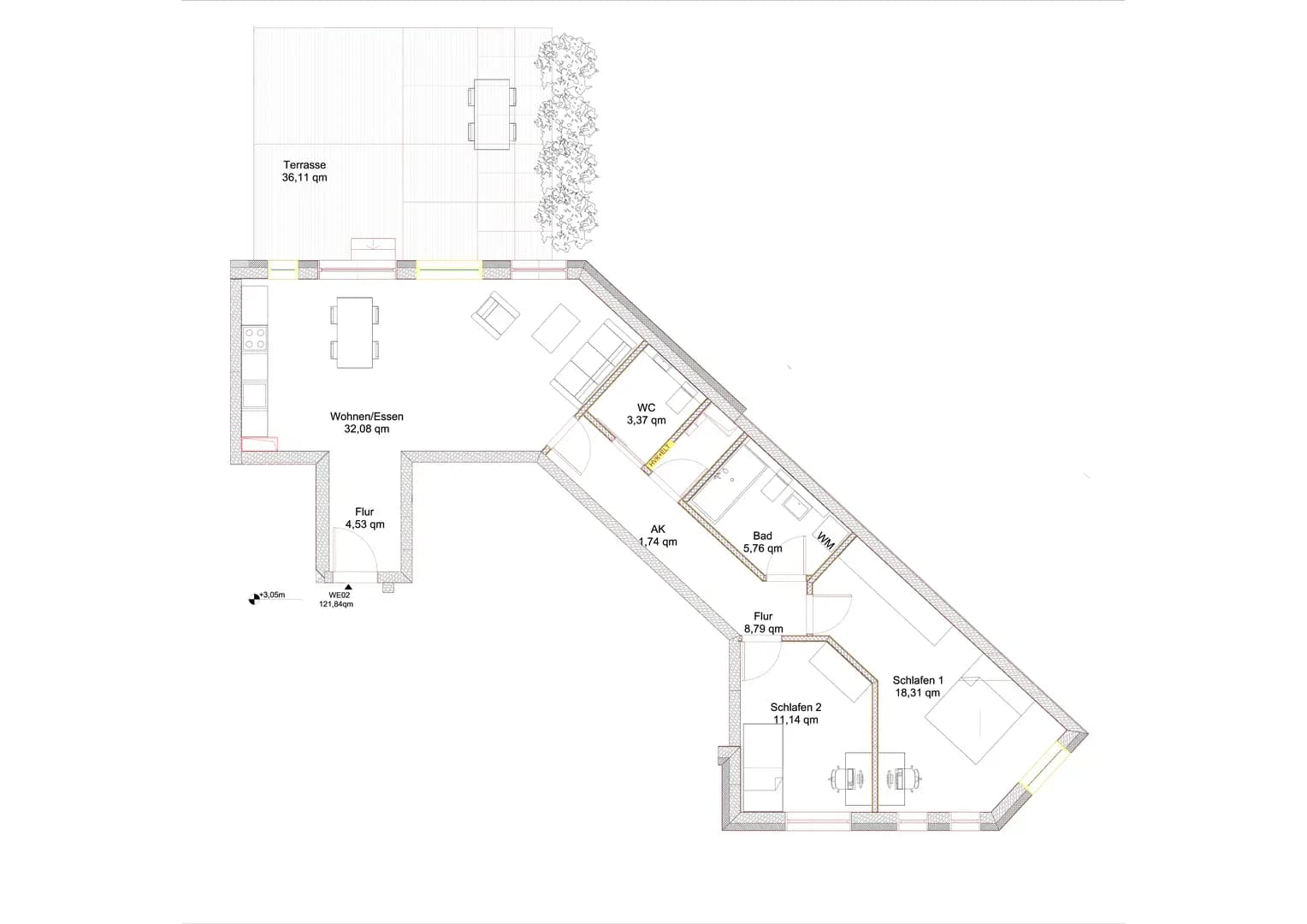 Neubau – Grundriss 2