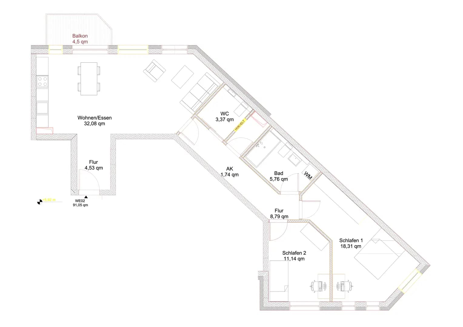 Neubau – Grundriss 4