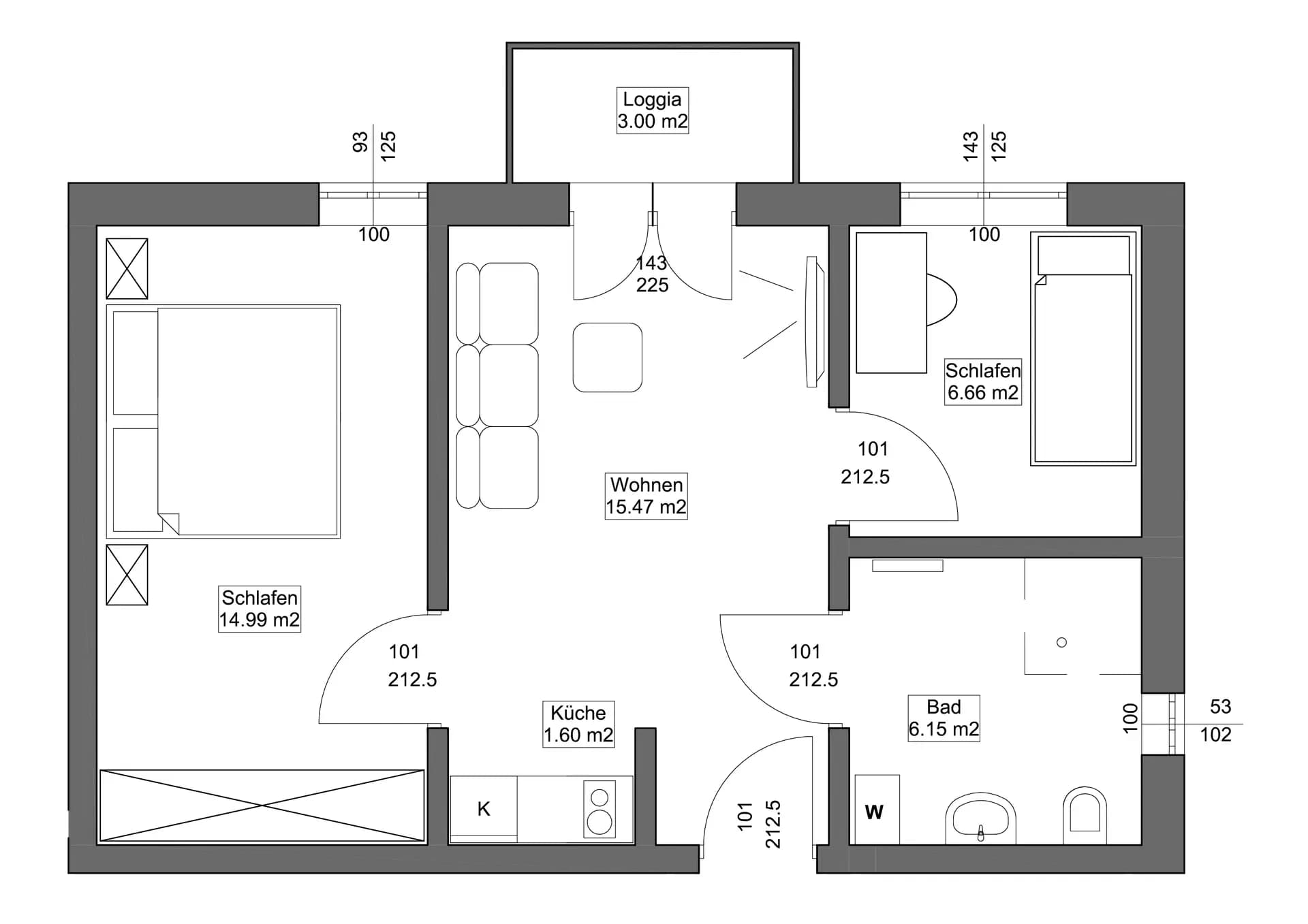 Nauen – Grundriss 3